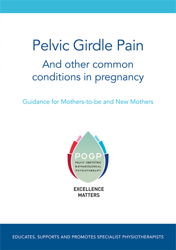 Show details for Pregnancy Related Pelvic Girdle Pain and Other Common Conditions in Pregnancy – POGP6