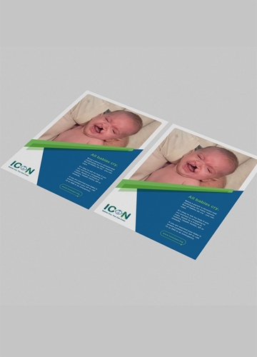 Show details for ICON – Poster 2 Betsy-Mae A2 – Gloss Laminated